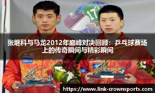 张继科与马龙2012年巅峰对决回顾：乒乓球赛场上的传奇瞬间与精彩瞬间